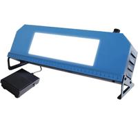 Visionneuse de films LED, outil professionnel danalyse de soudage et de composites, 330 000 lux, gradation continue, interrupteur au pied, le contrôle par radiographie CND