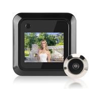 Visionneuse de Porte Intelligente, écran LCD TFT Numérique de 2,4 Pouces, Caméra Grand Angle 0,3 MP à 95 °, Visionneuse de Porte Photo, avec Fonction de Stockage