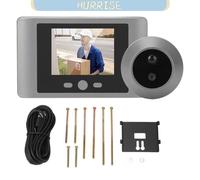 Visionneuse de porte numérique, écran LCD de 2.8 pouces, détection de mouvement PIR, caméra judas pour porte d'entrée