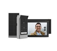 Visiophone connecté Ezviz EP7 2K Noir et gris + panneau solaire