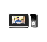Visiophone Connecté V500 Pro io pour Somfy - Interphone Vidéo Saillie - Alimentation Secteur - Commande Portail & Portillon - Écran Tactile 7’’ - Contrôle à Distance via Smartphone