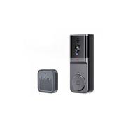 Visiophone Connecté Wi-Fi avec Carillon XRing IP65 Détection Mouvement Nocturne Noir