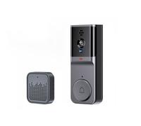 Avizar, portier WLAN XRing IP65 détecteur de mouvement vision nocturne, noir