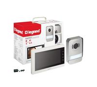 Visiophone Easy Kit Essential écran 7pouces blanc avec platine de rue