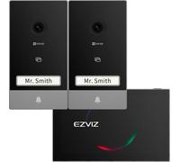 EZVIZ Visiophone HP7 2K Kit 2 entrées Écran tactile 7" Détection de personne Wi‑Fi 2,4/5 GHz