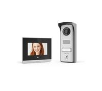 Visiophone filaire écran 4'' et touches tactiles platine de rue 70 mm - Compact - - 720315