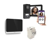 Visiophone filaire et connecté 3K WelcomeEye Connect 3 avec écran supplémentaire et transformateur