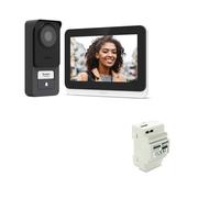 Visiophone filaire et connecté Image qualité 3K Philips WelcomeEye Connect 3 avec transformateur