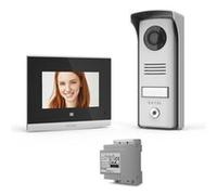 Visiophone filaire Extel Compact - Moniteur 4" - Adaptateur modulaire - IP44 IK08