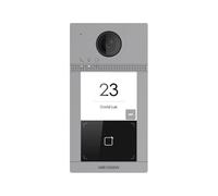 Visiophone IP Hikvision 2MP WiFi PoE 1 bouton avec ouverture de carte MF 2 relais Surface IP65