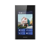 Visiophone IP Hikvision Ultra Series Android 2MP avec reconnaissance faciale, carte MF, QR et code PIN, 2 relais, IP65