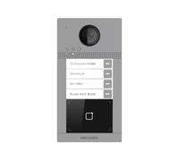 Visiophone IP Hikvision Villa Door 2MP WiFi PoE 4 boutons avec ouverture par carte MF et 2 relais IP65