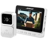 Visiophone sans fil VSA-450 avec écran IPS - coloris blanc