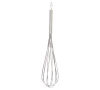 Metaltex Fouet étamé 25 cm – Manche fil – Inox