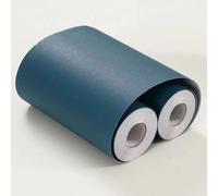 VisitRyl Frise Murale Autocollante Bleu paon 30cm X 1000cm Adhésive Réutilisable pour Décoration Intérieure Facile à Poser
