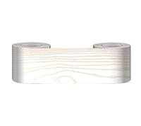 VisitRyl Frises Autocollantes DéCoratives Bordure De Papier Peint Frise Murale Adhesive Pour Cuisine, Salle De Bains,Chambre DéCoration Murale Bois De Santal Doré 5cm X 500cm