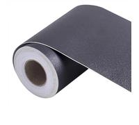 VisitRyl Frises Autocollantes DéCoratives Bordure De Papier Peint Frise Murale Adhesive Pour Cuisine, Salle De Bains,Chambre DéCoration Murale Noir Pur 5cm X 500cm
