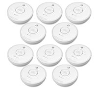 VisorTech 10 détecteurs de fumée sans fil interconnectables RWM-470
