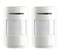 VisorTech 2 détecteurs de mouvement PIR sans fil pour système d'alarme XMD