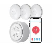 VisorTech 3 détecteurs d'eau connectés 90 dB XMD-120