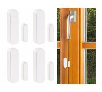 VisorTech 4 capteurs sans fil portes et fenêtres pour système d'alarme XMD-5400 - Compact