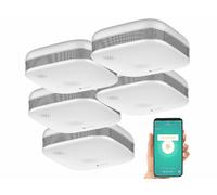 VisorTech 5 détecteurs de fumée design connectés RWM-190.app