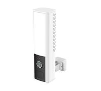 VisorTech Applique murale LED d'extérieur avec caméra IP connectée 2K - secteur - blanc