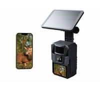 VisorTech Caméra de chasse solaire connectée 4K WK-670.app
