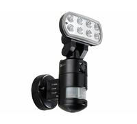 VisorTech Caméra de surveillance qualité VGA avec projecteur LED