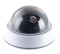 VisorTech Caméra dôme factice avec coupole transparente