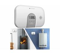 VisorTech Détecteur de monoxyde de carbone COM-250 avec écran LCD DIN EN 50291-1