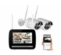 VisorTech Enregistreur vidéo connecté et intelligent avec 2 caméras DSC-501.CAM