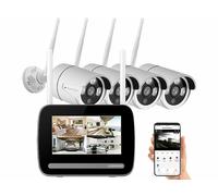 VisorTech Enregistreur vidéo connecté et intelligent avec 4 caméras DSC-501.CAM
