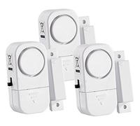 VISORTECH Mini-Alarme pour Porte et fenêtre (Set de 3 pièces)