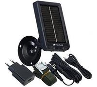 VisorTech : Panneau solaire avec batterie 3000 mAh pour caméra nature G