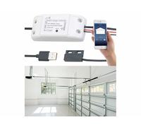 VisorTech Récepteur connecté pour porte de garage compatible Siri et Google Assistant