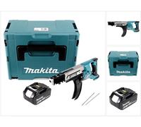 Makita DFR 750 G1J Visseuse-dévisseuse automatique à Magasin sans fil 18V 45-75mm + 1x Batterie 6,0Ah + Coffret Makpac - sans chargeur