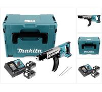 Visseuse à chargeur Makita DFR 750 RGJ 18 V 45-75 mm + 2 batteries 6,0 Ah + chargeur + Makpac