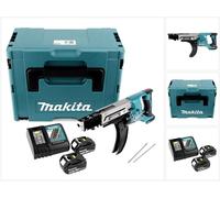 Visseuse à chargeur Makita DFR 750 RTJ 18 V 45-75 mm + 2 batteries 5,0 Ah + chargeur + Makpac