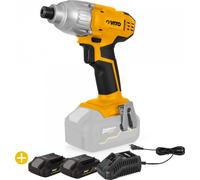 Visseuse à choc 20V + 2 Batteries Lithium 2AH + Chargeur Rapide VITO