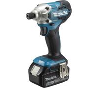 Visseuse à chocs 1/4'' 155 Nm 18 V Li-Ion 3 Ah - MAKITA - DTD156RFJ