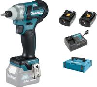 Visseuse à chocs 12 V CXT 135 Nm - MAKITA - avec 2 batteries 12V 4.0Ah, chargeur - MAkPac- TD111DSMJ