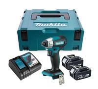 Visseuse à chocs 140 Nm 18V LXT - MAKITA - avec 2 batteries 3.0Ah - chargeur - MakPac - DTD157RFJ