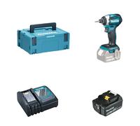 Visseuse à chocs 18V 175 Nm DTD154ZJ + 1 batterie BL1850B 18V 5 Ah + 1 chargeur rapide DC18RC MAKITA