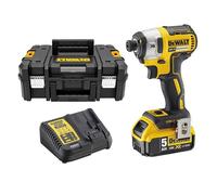 Visseuse à chocs 18V XR 205 Nm (1x5,0 Ah) dans TSTAK - DEWALT DCF887P1
