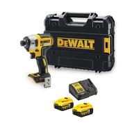 Visseuse à chocs 18V XR Brushless + 2 batteries 5 Ah + chargeur + coffret T-STAK DEWALT DCF887P2-QW