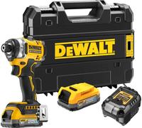 Visseuse à chocs 3 Vitesses 18V 282Nm XR - DEWALT - avec 2 batteries 18V 1.7Ah - chargeur - TSTAK - DCF860E2T-QW