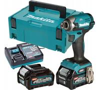 Makita Tournevis à percussion sans fil 1/4" Li-ion XGT 40V/2.0Ah Makpac TD003GA201