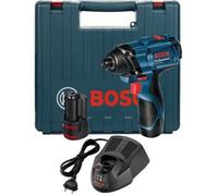 Bosch - Clé à chocs sans fil 12V, 2 batteries 2,0 Ah Li-Ion, chargeur 06019F0001