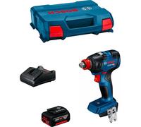 Visseuse à chocs BOSCH GDX 18V-200 (1 x 4,0 Ah + GAL18V-20 + L-Case)